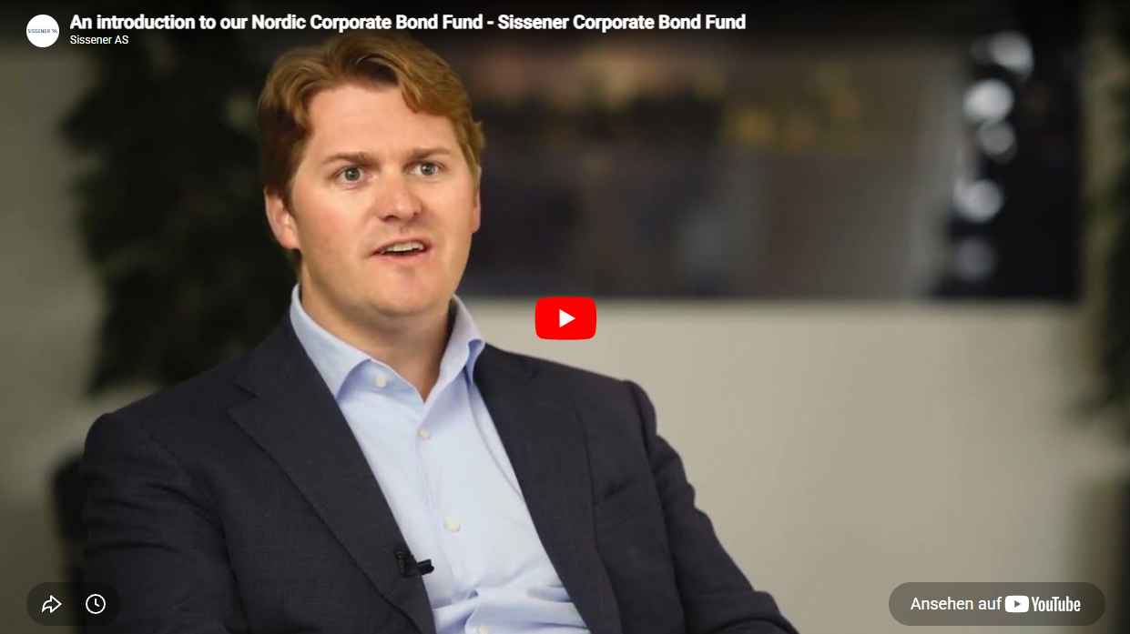 An introduction to our Nordic Corporate Bond Fund – Sissener Corporate Bond Fund